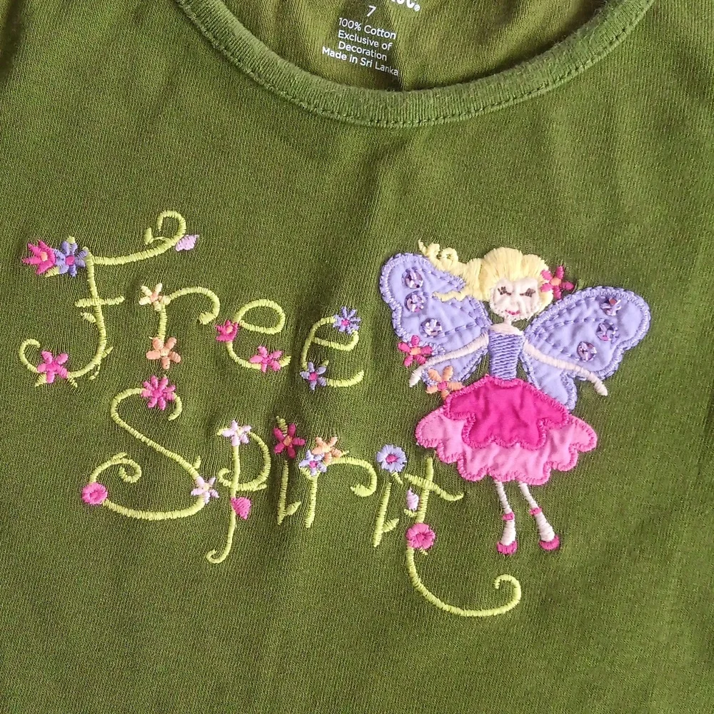 Gymboree fairy short-sleeved shirt